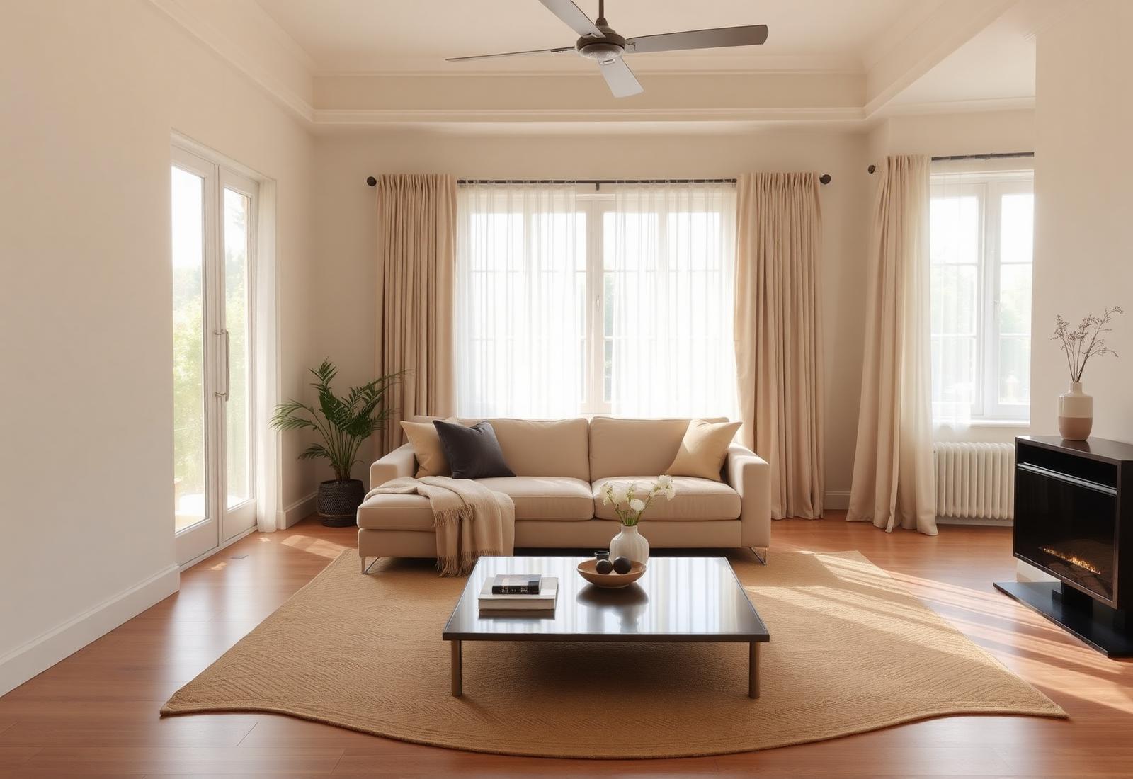 Staged interior for the property market
